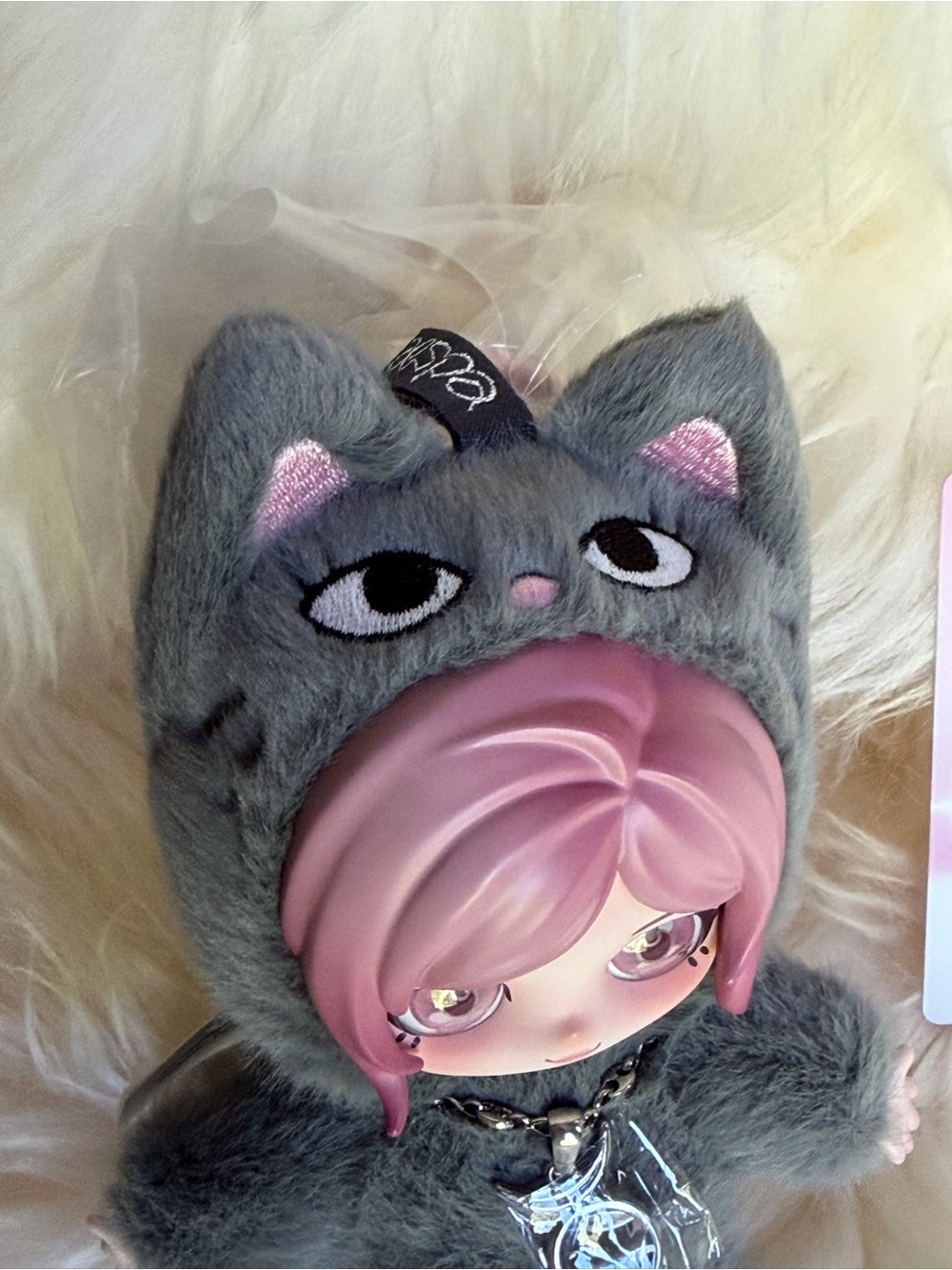 NIB Popmart AESPA Fluffy Club Series Gelbulnyagi ver. - Picture 4 of 4